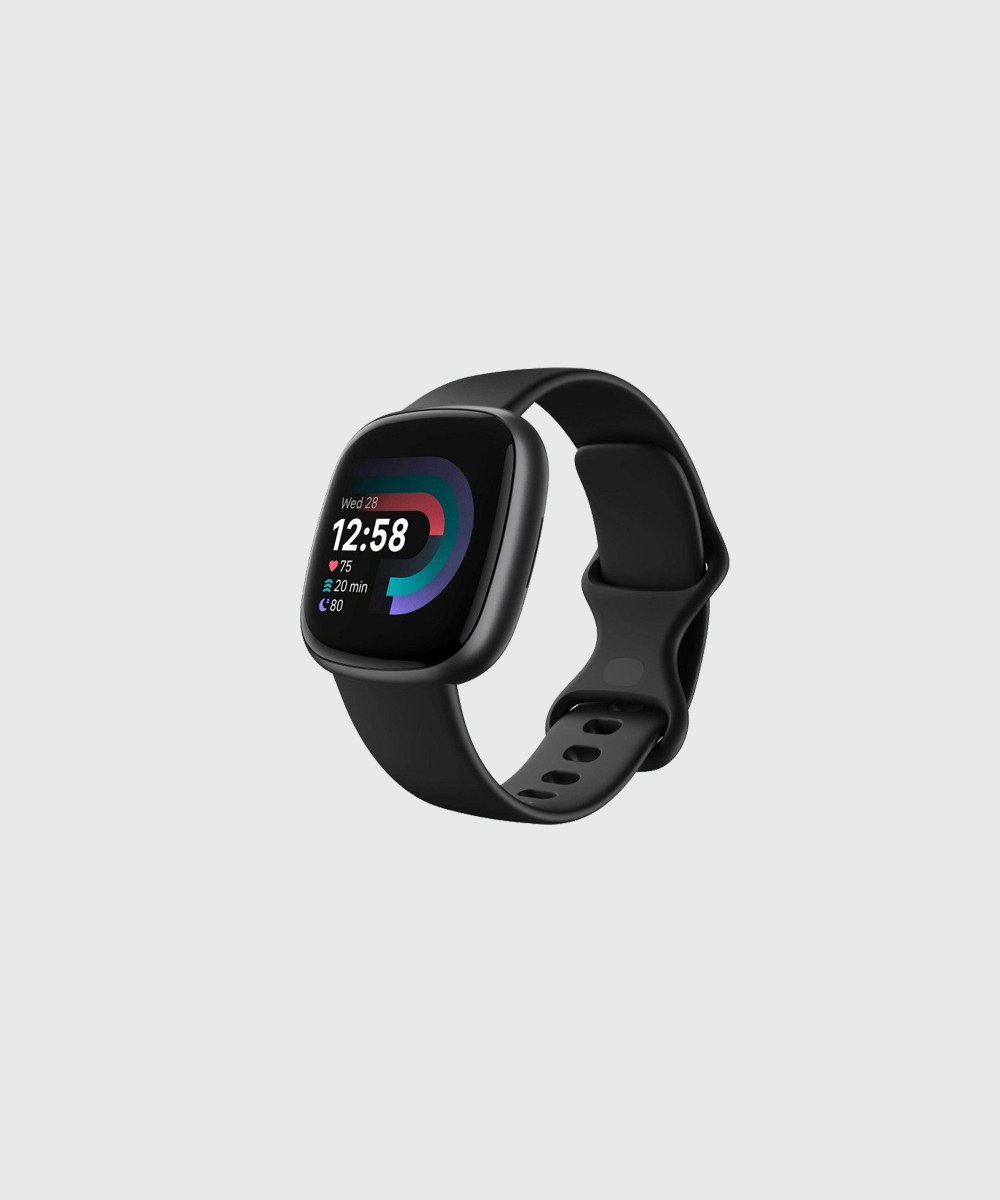 Advanced Health Smartwatch - Blue Mist, Black