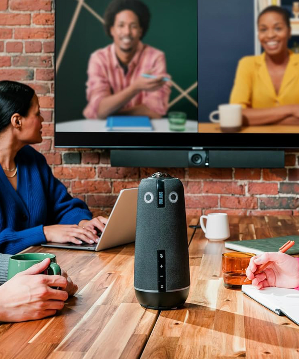 360-Degree, 4K Smart Video Conference Camera, Microphone, and Speaker