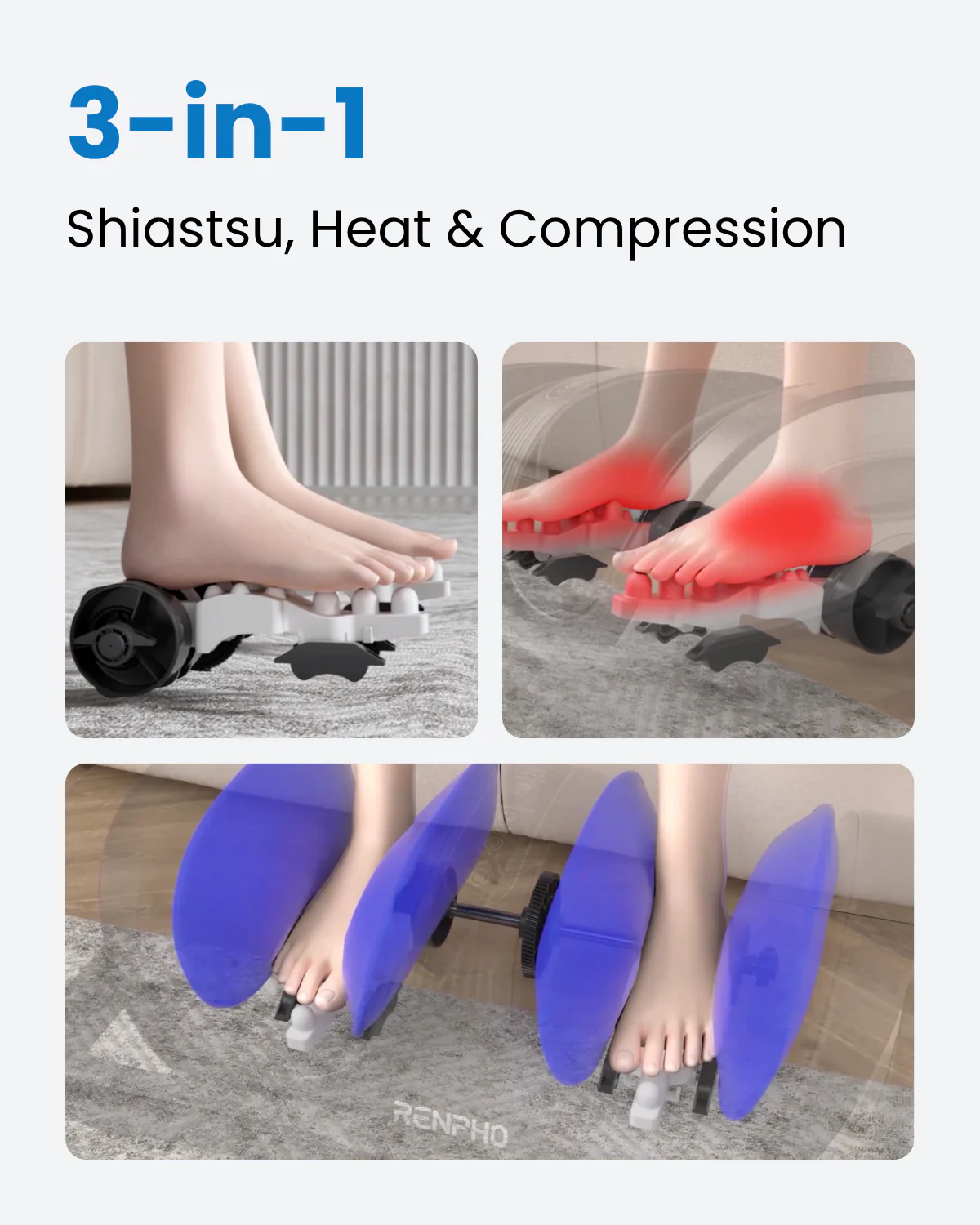 Shiatsu Foot and Calf Massager